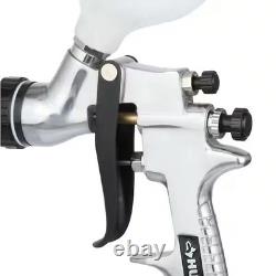 Husky Spray Gun Kit HVLP Gravity Feed Paint Sprayer Set 600cc 120cc Cups
