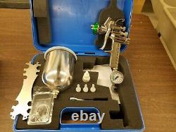 Hvlp Paint Spray Gun 1.5mm With Accessories New Demo In Carry Case