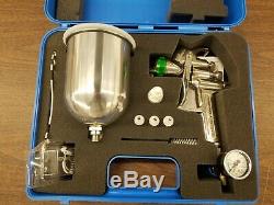 Hvlp Paint Spray Gun 1.5mm With Accessories New Unused In Carry Case