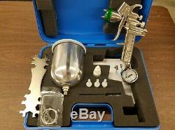 Hvlp Paint Spray Gun 1.5mm With Accessories New Unused In Carry Case