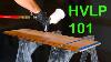 Hvlp Spray Finishing 101 Spray Gun Setup Shop Cabinet Build Part 3