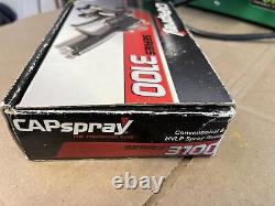 Hvlp paint spray gun (pressure fed Cap spray 3100) with tips