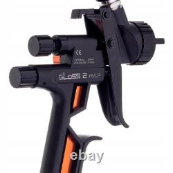 ITALCO GLOSS 2 HVLP Paint Gun 1.3mm, 600ml ml Professional-Grade Car Spray Gun