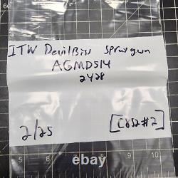 ITW DEVILBISS AGMD-514 HVLP Automatic Spray Gun 2428 C8S2 #2