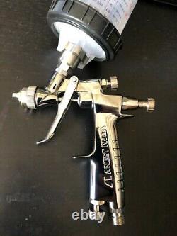 Iwata LPH80 1.0 tip E4 Cap HVLP Mini Gravity Feed Gun with FREE 3M PPS