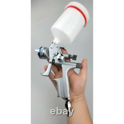 JET 5000B Spray Gun Cat Semprot 600cc dengan Nosel 1.3mm tip Paint Spray Gun