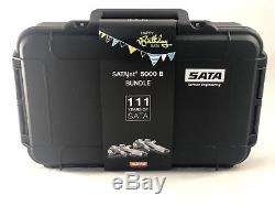 Kit of 2 Spray gun SATA Jet 5000 RP HVLP 1.3 mm in suitcase 111 anniversary set