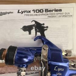 LYNX HVLP CA Technologies 1010 CAP 0.7 Nozzle L300H Pressure Paint Gun NEW
