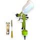 Lime Line Paint Spray Gun 0.8mm Hvlp With Inline Filter And Air Connector