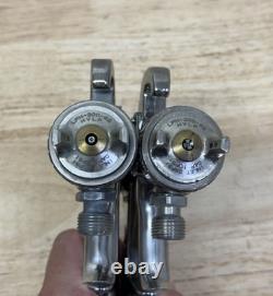 Lot Of 2 Anest Iwata LPH-200 -G2 HVLP PRESSURE Feed Spray Paint Gun 200LV 1.4 C