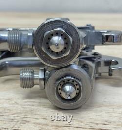 Lot Of 2 Anest Iwata LPH-200 -G2 HVLP PRESSURE Feed Spray Paint Gun 200LV 1.4 C