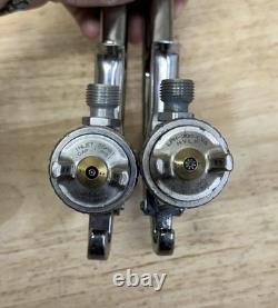 Lot Of 2 Anest Iwata LPH-200-LV6 HVLP PRESSURE Feed Spray Paint Gun 200LV 2.0 F