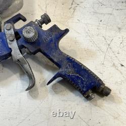 Lot Of 5 HVLP Spray Guns 2 Stands AirAce SGGH90 ATD Tools With 4 Metal Canister