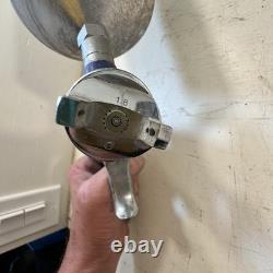 Lot Of 5 HVLP Spray Guns 2 Stands AirAce SGGH90 ATD Tools With 4 Metal Canister