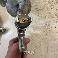 Lot Of 5 HVLP Spray Guns 2 Stands AirAce SGGH90 ATD Tools With 4 Metal Canister