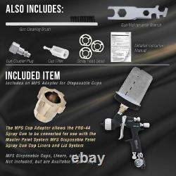 Master Elite High Performance PRO-44 Series HVLP Spray Gun Ultimate Kit