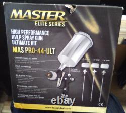 Master Elite High Performance PRO-44 Series HVLP Spray Gun Ultimate Kit