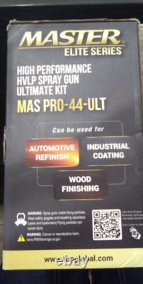 Master Elite High Performance PRO-44 Series HVLP Spray Gun Ultimate Kit
