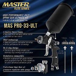 Master HP Pro-33 Series High Performance Spray Gun Tip Sets 1.3, 1.4 & 1.8mm