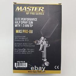 Master HP Pro Series Elite Performance HVLP Spray Gun with 1.3 mm Tip MAS PRO-88