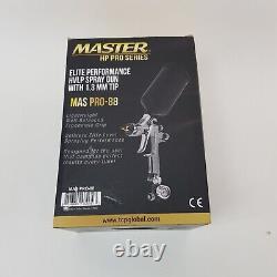Master HP Pro Series Elite Performance HVLP Spray Gun with 1.3 mm Tip MAS PRO-88