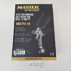 Master HP Pro Series Elite Performance HVLP Spray Gun with 1.3 mm Tip MAS PRO-88
