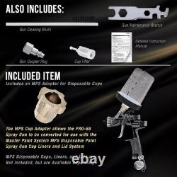 Master HVLP with Spray Series Gun Pr Performance with Air Elite 1.3Mm PRO-88 Tip