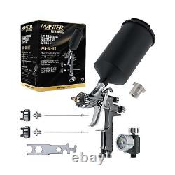 Master Performance PRO-88 Series HVLP Spray Gun Ultimate Kit with 3 Flu