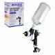 Master Pro 44 Series High Performance Hvlp Spray Gun With 1.3mm Tip With Air