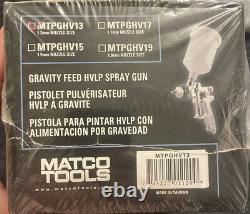 Matco gravity feed HVLP spray Gun