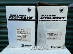 Mattson Atom-Miser HVLP Spray System IQ Top Load Huge Lot Spray Guns