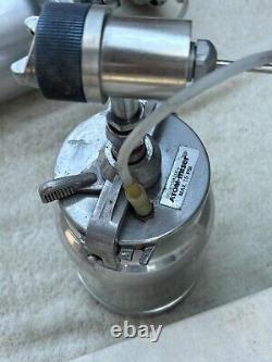 Mattson Atom-Miser HVLP Spray System IQ Top Load Huge Lot Spray Guns