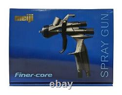 Meiji FINER-CORE-HVLP-13 1.3mm Center Cup Spray Gun with 600ml Cup Gravity feed