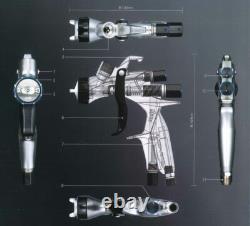 Meiji FINER-CORE-HVLP-13 1.3mm Center Cup Spray Gun without Cup Genuine product