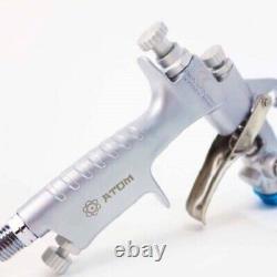 Mini Air Spray Gun ATOMX9 HVLP Auto Paint Air 1.2 1.3 with FREE Gunbudd Light