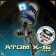 Mini Air Spray Gun Hvlp- Atom X16 With Free Gunbudd Ultra Lighting System