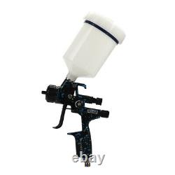 Mini HVLP Air Gravity Feed Spray Gun Auto Car Detail Touch Up Paint Sprayer 1/4