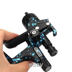 Mini HVLP Air Gravity Feed Spray Gun Auto Car Detail Touch Up Paint Sprayer 1/4