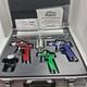 Mountain Mtnrp8824. A Nos Hvlp 3-gun Paint Kit With Gravity Cups, Regulator & Case