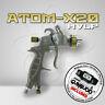 New Atom X20 Professional Spray Gun Hvlp Solvent/waterborne With Free Gunbudd