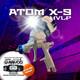New Atom X9 Mini Hvlp Spray Gun Pro Car Paint Solvent Tool + Gunbudd Light