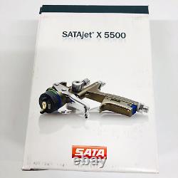 NEW SATA jet X 5500 HVLP 1.5 O-NOZZLE SPRAY GUN NON DIGITAL