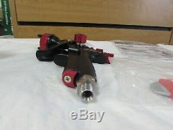 NEW! Spectrum Black Widow HVLP Professional Spray Gun Primer/Base Coat 20 Oz