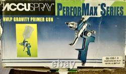 NEW in Box Accuspray 3M HVLP Spray Gun Kit Gravity Primer PerforMax 05-100-1.8
