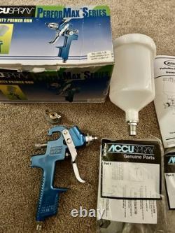 NEW in Box Accuspray 3M HVLP Spray Gun Kit Gravity Primer PerforMax 05-100-1.8