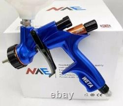 NVE blue dv1 edition brand 1.3 HVLP, 600ml. Spray paint gun free pps