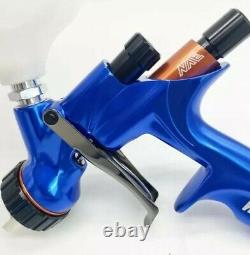 NVE blue dv1 edition brand 1.3 HVLP, 600ml. Spray paint gun free pps