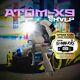 New Atom Mini X9 Hvlp Professional Spray Gun Cars Paint With Free Gunbudd Light