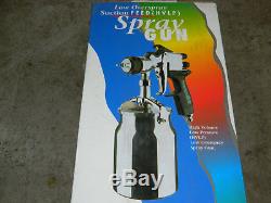 New Devilbiss Finishline Flg-622-322 Hvlp Suction Feed Spray Gun And Cup 510322