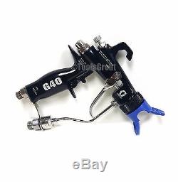 New Graco 24C855 HVLP G40 Air Assisted Spray Gun with No Tip